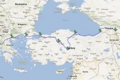 A-Map-all-itinerary